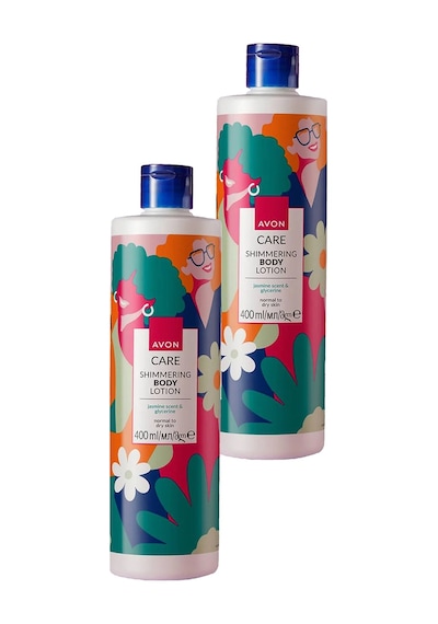 Avon Care Shimmering Gliserin İçeren Yasemin Kokulu Vücut Losyonu 2 x 400 ML