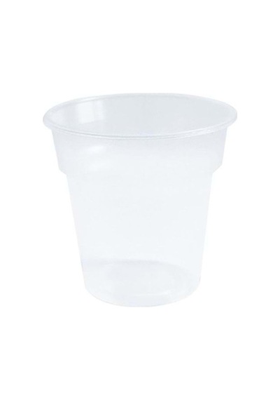 Plastik Pet Çaycı Bardağı 160 Cc - 100'lü Turuncu