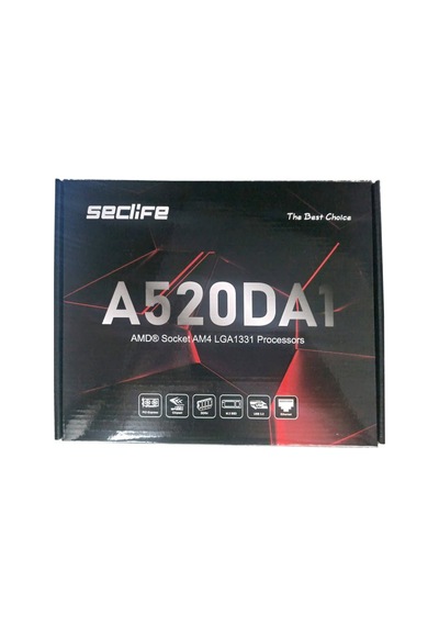 Seclife A520da1 Vga, Hdmı, Usb3.0 M.2 Ddr4 Matx Am4 Anakart