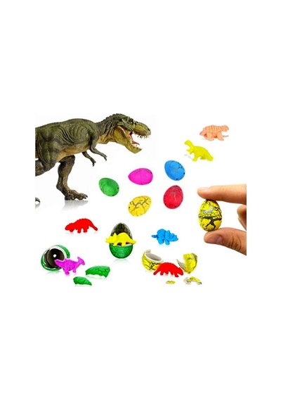 Suda Büyüyen Dinazor Yumurtası Küçük Dinozor Yumurtası - 12 Adet