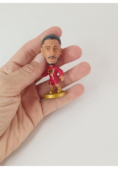 Futbolcu 3d Figür Futbol Yıldızı Biblo 6.5 Cm Nostalji Ev Ofis Dekor Oyuncak 0