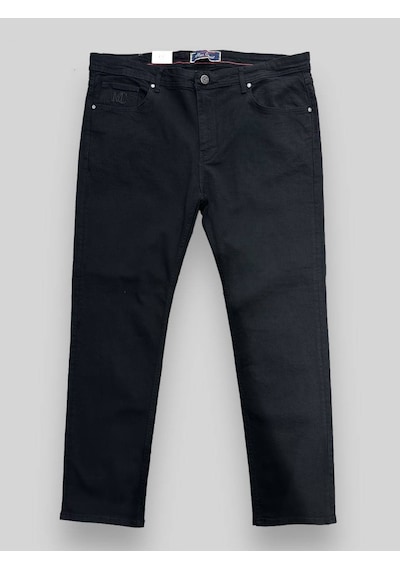 Annex Erkek Büyük Beden Jeans Pantolon Siyah