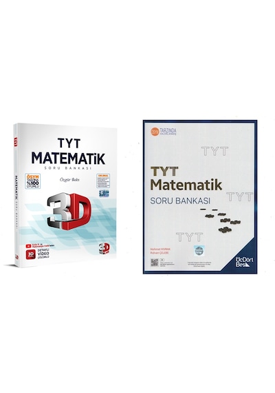 3d Yayınları-üçdörtbeş Yayınları Tyt Matematik Soru Bankası Seti