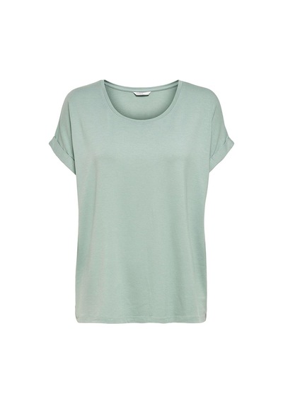 Only Kadın Basic Bisiklet Yaka T-shirt 15106662 Jadeite