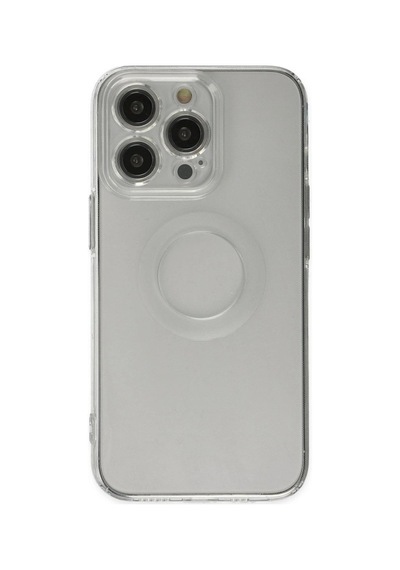 Apple İphone Uyumlu 14 Pro Kılıf Santa Lens Silikon - Şeffaf Çok Renkli