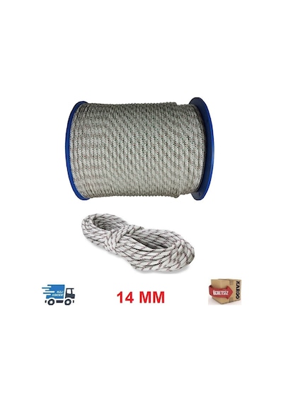 Tekin İskota Halat Salıncak İp 50 M 14 Mm