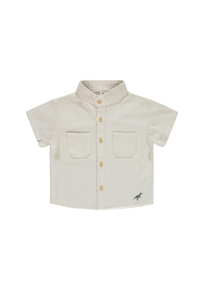 Civil Baby Dinozor Nakışlı 6-18 Ay Takım - Bej Taş Rengi 17004Y09226S1