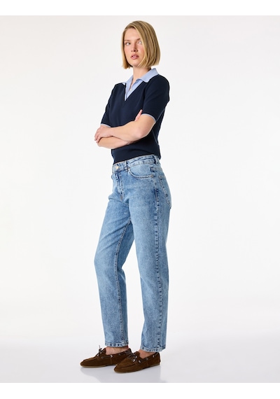 Koton Pamuklu Cepli Düğmeli Normal Bel Düz Paça Denim Pantolon - Slim Straight Jeans Açık İndigo 6sal40016md Açık İndigo Koton Pamuklu Cepli Düğmeli Normal Bel Düz Paça Denim Pantolon - Slim Straight Jeans Açık İndigo 6sal40016md Açık İndigo