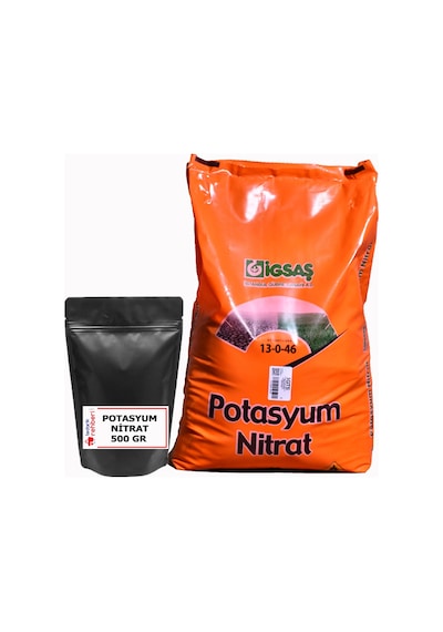 Saf Potasyum Nitrat 500 Gr ( Kno3 13.0.46 ) %46 )