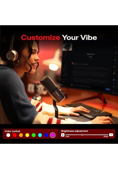 Kablosuz Dinamik Mikrofon, Usb-c, Kablosuz Ve Kablolu Çift Mod, 7 Katmanlı Gürültü Azaltma, Rgb Pc Masa Mikrofonu, Oyun/akış / Toplantılar İçin, Pd100 W, Siyah Kablosuz Dinamik Mikrofon, Usb-c, Kablosuz Ve Kablolu Çift Mod, 7 Katmanlı Gürültü Azaltma, Rgb Pc Masa Mikrofonu, Oyun/akış / Toplantılar İçin, Pd100 W, Siyah