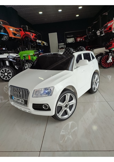 Kral Öykü Bebek Dünyası Audi Qsuv 12 Volt Uzaktan Kumandali Araba Beyaz