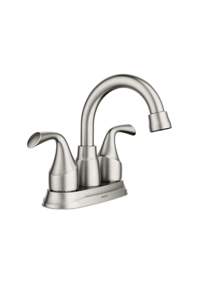 Spot Dirençli Fırçalanmış Nikel Iki Saplı Banyo Lavabo Bataryası Tahliye Montajlı 84115srn Çok Renkli