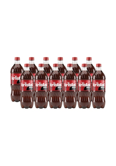 Kristal Kola Şekersiz Gazlı İçecek 1 L 12'li