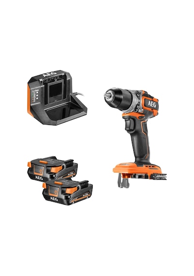 Aeg BS 18SBL2-202C 2x2.0AH Çift Akülü Kömürsüz Vidalama - 4935480056