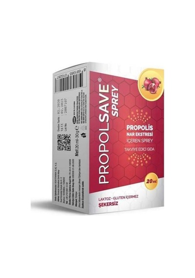 Propolsave Propolis Nar Eki İçeren Sprey 20 Ml