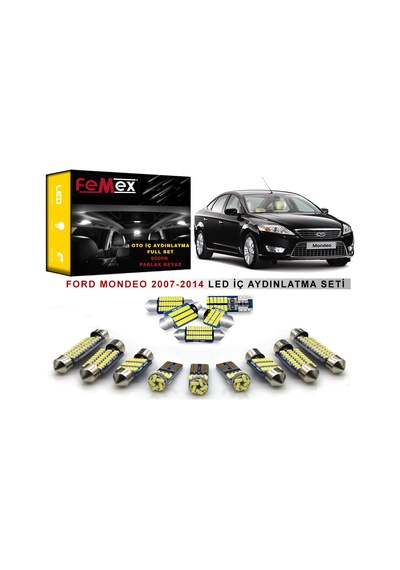 Ford Mondeo 2007-2014 LED İç Aydınlatma Ampul Seti FEMEX Parlak B