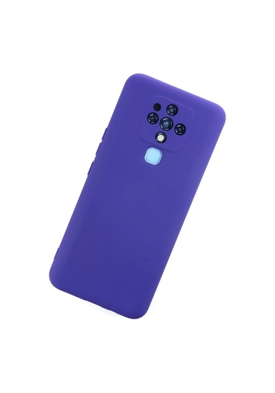 Durukar Tecno Camon 16 Kılıf Nano İçi Kadife Silikon - Mor