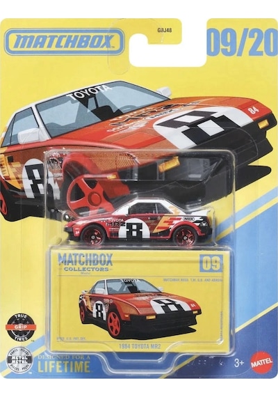 Matchbox Collectors 1984 Toyota Mr2 09/20 Metal Model Araba Diecast Kırmızı