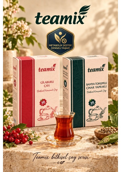 30'lu Süzen Gilaburu Çayı + 30'lu Süzen Bamya Tohumlu Bitkisel İkili Seti - 934456274