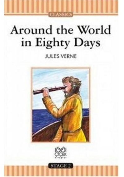 Around The Worl İn Eighty Days - Junes Verne - 1001 Çiçek
