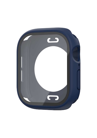 Watch 10 42mm 360 Derece Korumalı Kasa Ve Ekran Koruyucu Nrtk Watch Gard 12 - Mavi