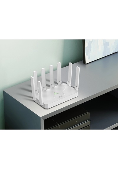 Go Des Gd-wps018 1200m 8 Antenli 5ghz Wifi Sinyal Güçlendirici Router Beyaz