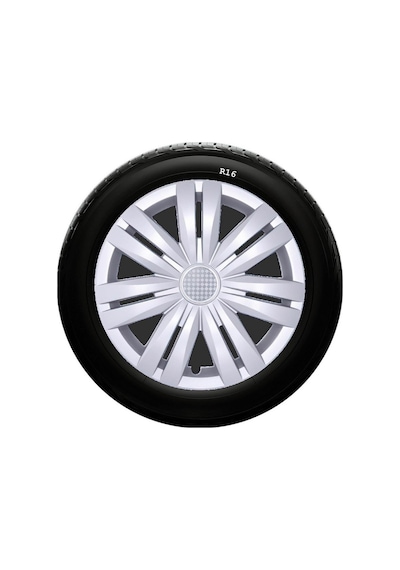 Volkswagen Uyumlu 16 Inc Kırılmaz Sks Jant Kapağı 1 Takım 4 Adet No:427
