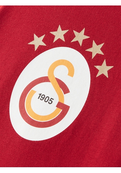 Galatasaray 5 Yıldız Bebek Tulum B251411 Kırmızı