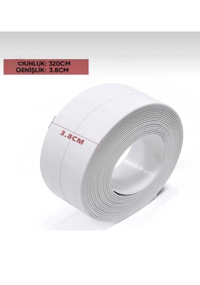 Su Geçirmez Kendinden Yapışkanlı Sızdırmaz Bant Mutfak Ve Banyo İçin Dayanıklı Koruma Bandı