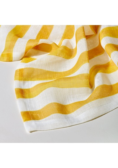 Sarı Polyester Runner 50x150 Cm