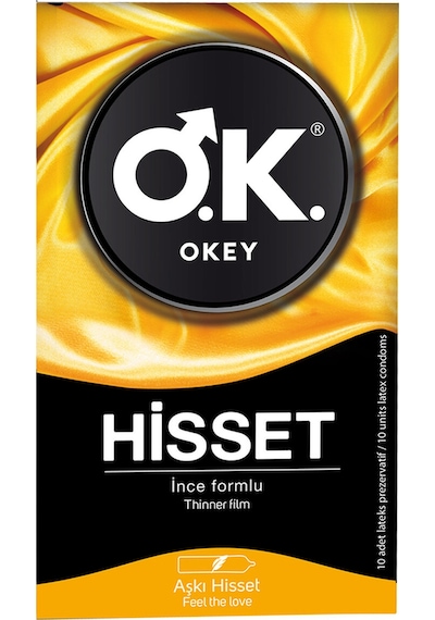 Okey Prezervatif Hisset 2023 10'lu