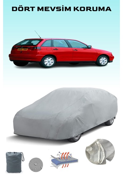 Gri Seat Ibiza 2 Araba Brandası, Oto Örtüsü, Araba Çadırı Gri