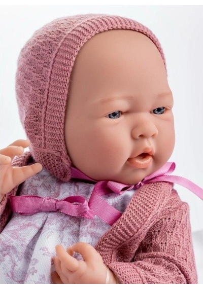 Berenguer Boutique Oyuncak Bebek 38 Cm - Pembe Hırka Ve Tavşanlı