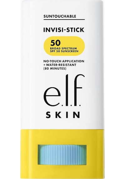 E.l.f. E. L. F. Suntouchable Invisi- Stick Spf 50 Yüz Güneş Koruma Çubuğu, Leke Bırakmaz, Vegan