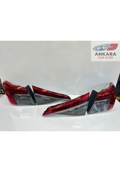 Honda Civic Fe1 2021 Sonrası Stop Lambası Full Takım Sağ - Sol İç 2 - Dış 2 Toplam 4 Adet
