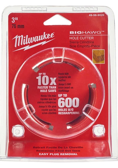 Milwaukee 76x60 Mm Bıghawg Ahşap Delik Testere - Panç