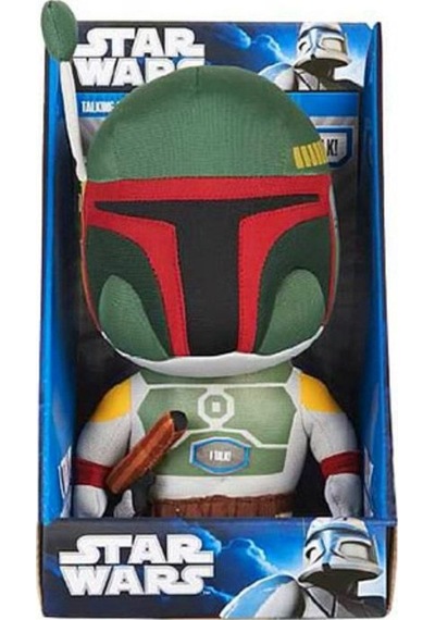 Star Wars Boba Fett Konuşan Peluş 23 Cm