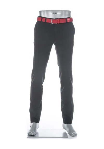 Alberto Ian 3xdry Cooler Slim Fit Erkek Pantolonu Black-999