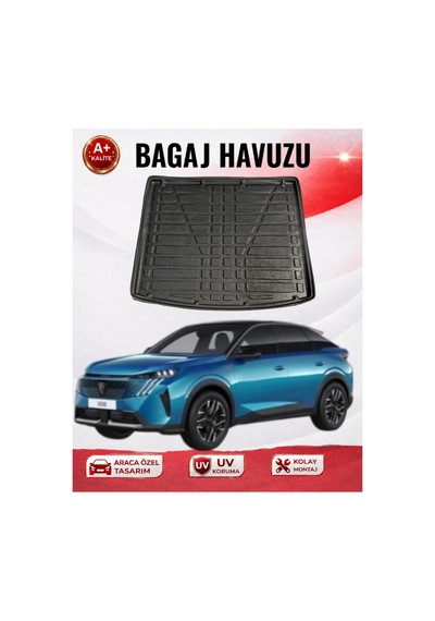 Peugeot 3008 2024 Sonrası 3d Alt Bagaj Havuzu Premıum A+
