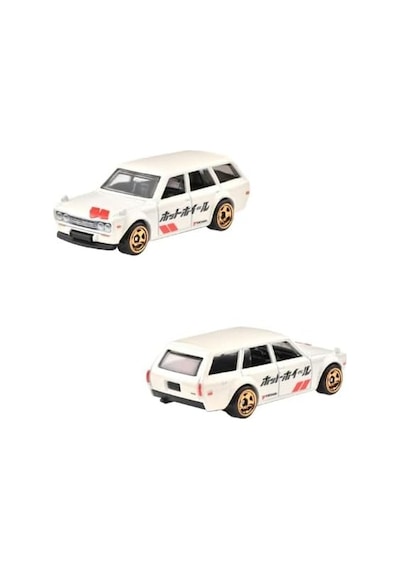 Hot Wagons Arabalar Hwr56-hrr88 03/05 Datsun Bluebird Wagon 510 Açık Bej