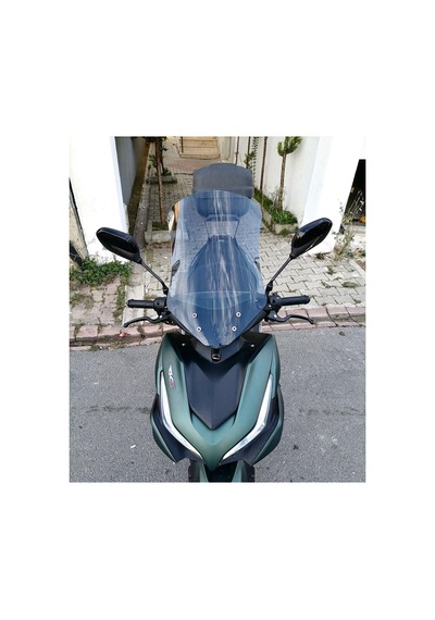 Motocam Küba Arome 125 Ön Cam 2023-2026 Model 54cm Füme Renkli