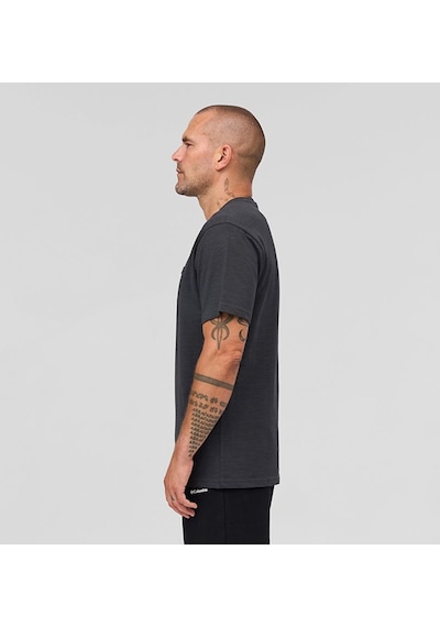 Columbia Csc Gem Label Erkek Kısa Kollu T-shirt Cs0405 Siyah