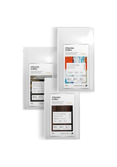 Chroma Coffee Signature Series Çekirdek Kahve 3 x 250 G