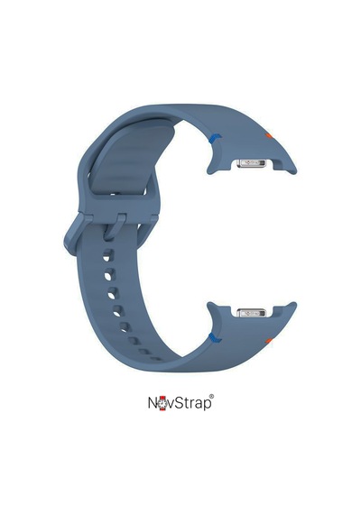 Novstrap Samsung Galaxy Watch 8 40mm 44mm Classic 46mm İle Uyumlu Kordon Lansman Silikon Kayış