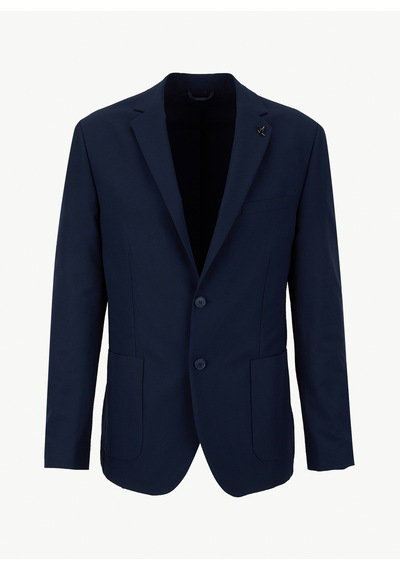Fabrika Lacivert Erkek Slim Fit Çizgili Ceket Napoli- Ft- 2a