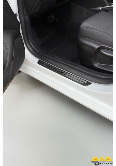 Renault Fluence Krom Kapı Eşik Koruması Tüm Modellerle Uyumlu 4 Parça