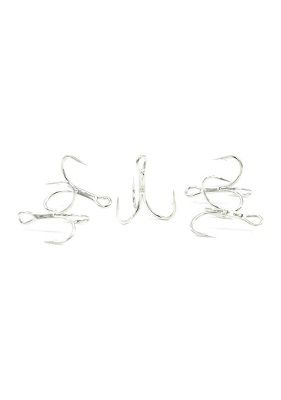 Fujin St66 1/0 Nickel Üçlü Maket Balık İğnesi