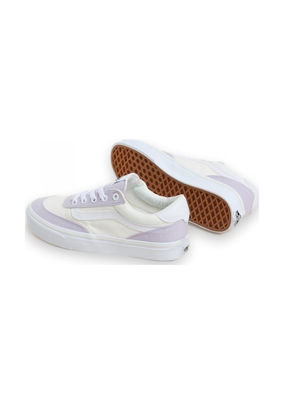 Vans Vn000d7u Brooklyn Ls Sneakers Lila Unisex Spor Ayakkabı Yeşil Çok Renkli