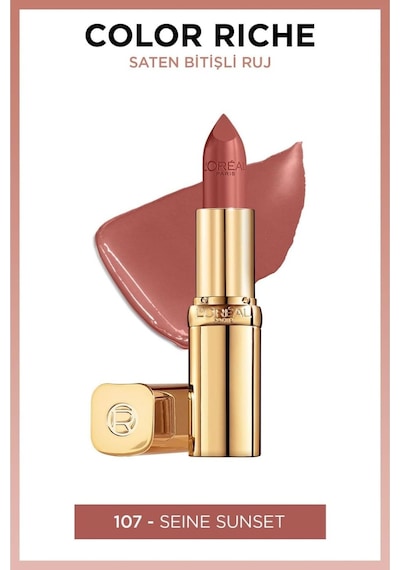 Riche Bitişli Ruj - 107 Seine Sunset Nude 0