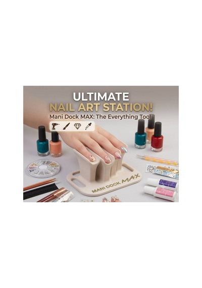 Profesyonel Nail Art Manikür İstasyonu Oje Sürme, Tırnak Tasarım Ve El Destek Standı